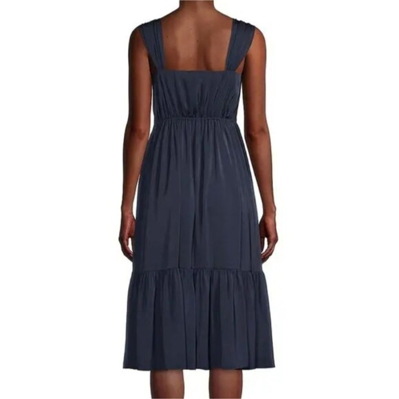 Kobi Halperin Sasha Strappy Midi Dress Midnight Blue Women's Size Medium - Picture 6 of 16
